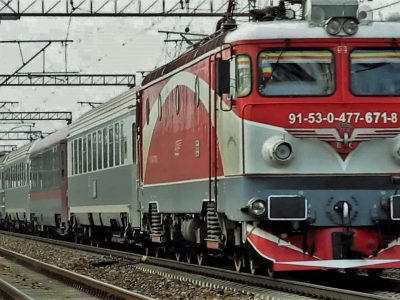 Un tren a deraiat în România