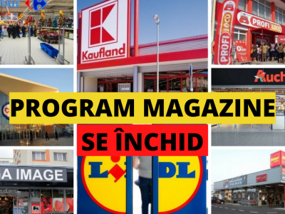 Cum vor funcționa marile magazine de Rusalii? Programul complet