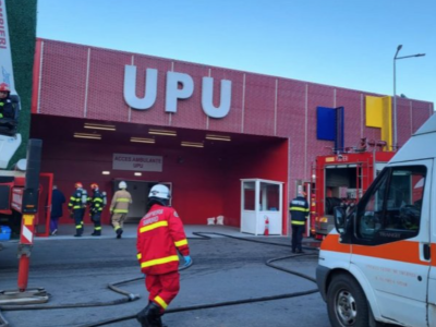 Arde Unitatea de Primiri Urgenţe a Spitalului „Bagdasar Arseni” din Bucureşti