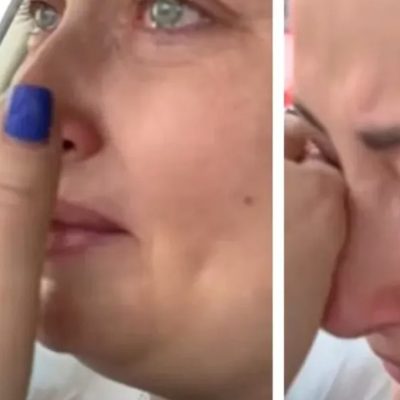 Gabriela Cristea în lacrimi. Din păcate este vorba de familia ei