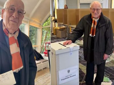 Cine este românul de 100 de ani care a votat la Alegerile Prezindețiale
