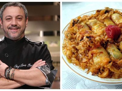 Trucul folosit de Chef Sorin Bontea pentru sarmale. Ce face dacă varza e prea acră sau prea sărată