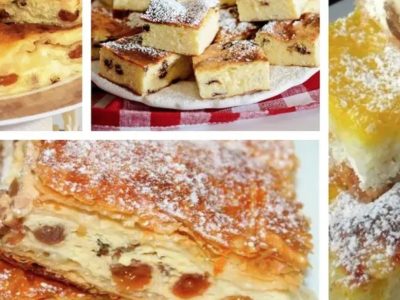 Cât se ține la cuptor plăcinta cu brânză și stafide. Timpul corect ca să iasă absolut delicioasă