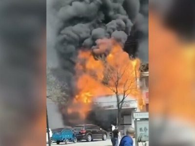 Ultimă oră! Incendiu mare la spital. Pacienții sunt evacuați, a fost activat planul roșu