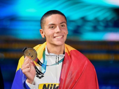 ”Crezi în Dumnezeu?”. David Popovici a răspuns în trei cuvinte