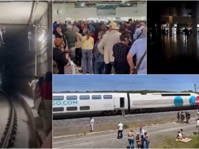 Haos în Spania după pana de curent generală. Oamenii sunt disperați, au rămas fără mijloace de transport în toată țara