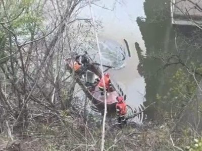 Un microbuz care transporta persoane a căzut în Dunăre. Plan roșu de intervenție, zeci de echipaje de prim ajutor în zonă