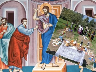 Duminica Tomii 2025. Se duc ouă roşii şi colaci la Biserică, apoi se aruncă pe ape. Tradiţii şi superstiţii cu o zi înainte de Paştele Blajinilor