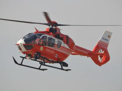 Elicopterul SMURD intervine de urgență