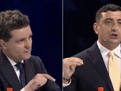 George Simion scoate din sertar cea mai puternică armă. Ce a putut prezenta în direct la TV despre Nicușor Dan