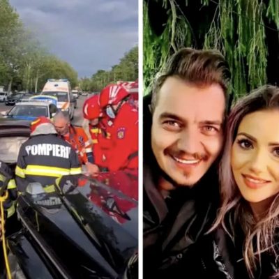 Accident devastator. Din păcate este vorba de soția lui Bursucu, sunt multe victime