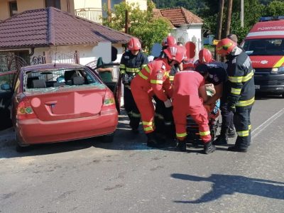 Accident foarte grav produs acum