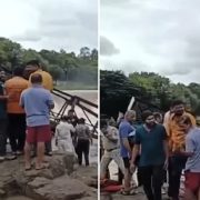 S-a prăbușit un pod plin cu oameni. Sunt morți și răniți
