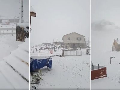 Incredibil în Turicia a început să ningă masiv în locuri în care oamenii făceau plajă. Autoritățile sunt uluite