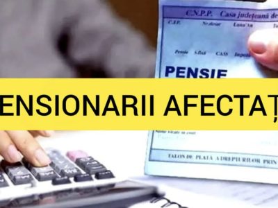 Pensionarii care vor primi mai puțini bani la pensie din august 2025