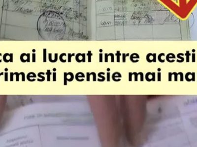 Românii care au lucrat înainte de acest an ar putea primi bani în plus la pensie