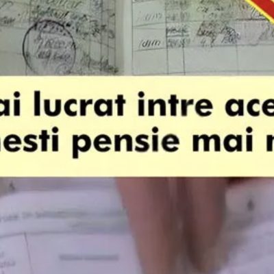 Românii care au lucrat înainte de acest an ar putea primi bani în plus la pensie