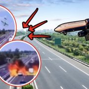 Tragedie în Italia: un avion s-a prăbușit în mijlocul unei autostrăzi. Nu sunt supraviețuitori