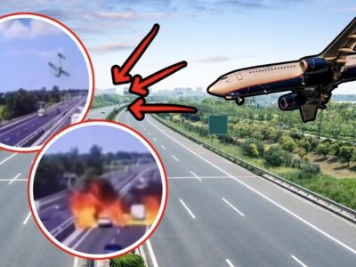 Tragedie în Italia: un avion s-a prăbușit în mijlocul unei autostrăzi. Nu sunt supraviețuitori