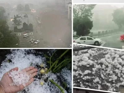 Se întorc ploile puternic după caniculă. Alertă ANM de averse torențiale, vijelii și grindină. S-a emis COD GALBEN