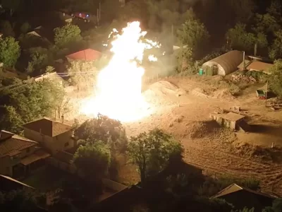 Dezastrul lăsat în urmă de explozia puternică de la Amara. Cum arată orașul după ce punga de gaze a explodat