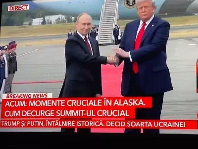Vladimir Putin a ajuns în Alaska și este întâmpinat de Donald Trump/ Urmează discuții între delegațiile ruse și americane / Ultimele declarații ale lui Zelenski