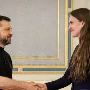 Ultima oră. Decizia luată de Oana Ţoiu după ce s-a văzut cu Volodimir Zelenski