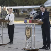Ce s-a întâmplat cu Ursula von der Leyen după ce s-a văzut cu Nicușor Dan. Așa ceva nu s-a mai văzut