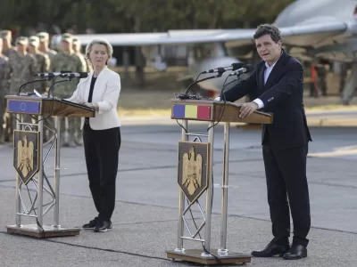 Ce s-a întâmplat cu Ursula von der Leyen după ce s-a văzut cu Nicușor Dan. Așa ceva nu s-a mai văzut