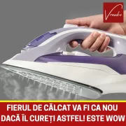 Cum să cureți fierul de călcat ca să fie ca nou. Trucuri simple și ieftine care fac minuni