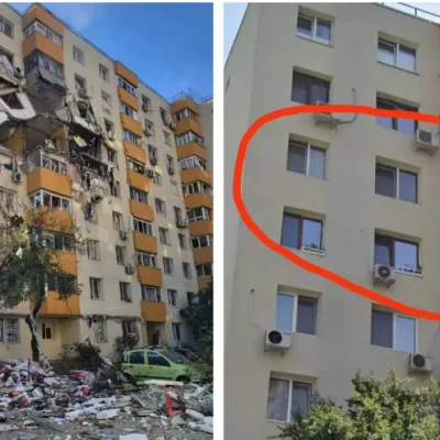 Este crunt! Toți oamenii din blocul explodat vor rămâne fără case. Se fac pregătiri pentru demolare urgentă!