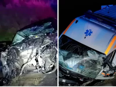 Accident deosebit de grav cu o ambulanță. Sunt morți și mulți răniți