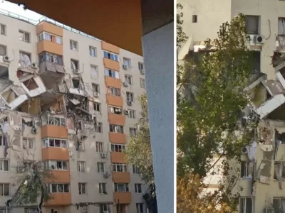 Răsturnare radicală de situație. Ce spune furnizorul care alimenta cu gaz blocul care a explodat