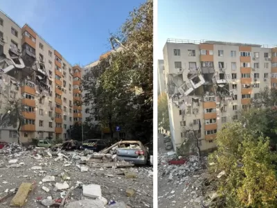 Ce au găsit autoritățile în bloc înainte de explozie. „Totul era ilegal aici”