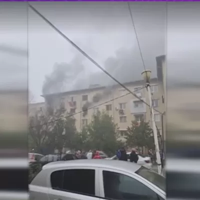 BREAKING NEWS! Explozie puternică la un bloc