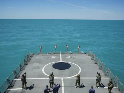 Alertă maximă în Marea Neagră. Militarii marini sunt pe poziții