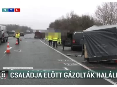 Tragedie halucinantă! Oameni morți pe șosea după un carambol cu un microbuz românesc
