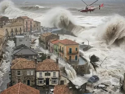 Stare de urgență în Italia. Ciclonul Harry a devastat sudul peninsulei. Doar în Sicilia pagubele depășesc 1.500.000.000 de euro