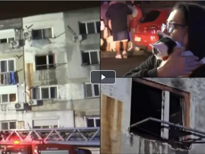 Incendiu masiv! Oameni găsiți carbonizați în case
