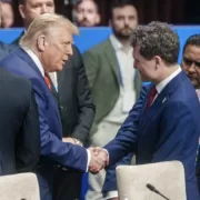 Este vorba de Nicușor Dan și Donald Trump. Știrea face înconjurul lumii