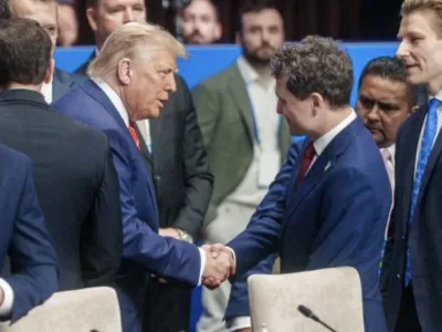 Este vorba de Nicușor Dan și Donald Trump. Știrea face înconjurul lumii