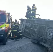 Accident mare. Sunt cel puțin 11...