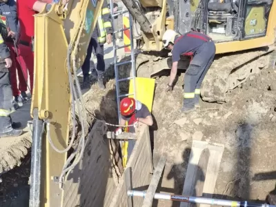 Autoritățile au făcut anunțul. Accident de muncă îngrozitor. A fost îngropat de viu