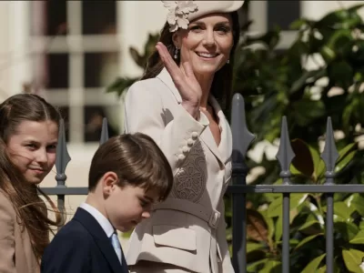 Din păcate este vorba de prințesa Kate! Totul s-a întâmplat la slujba de Paște