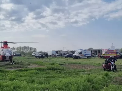 Elicopterul SMURD intervine de urgență! Cel puțin 5 oameni au...
