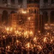 Ce înseamnă dacă se stinge lumina Sfântă în drum spre casă de la biserică