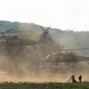 Ultima oră! Mai multe elicoptere de atac au ajuns la Baza Mihail Kogălniceanu